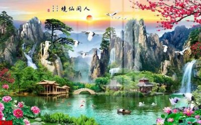 Tải file gốc File tranh gốc in tranh tường nền tổng hợp H7148 (bản PSD) chỉnh sửa được