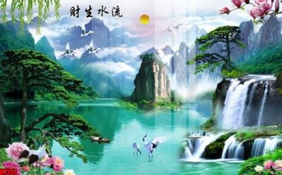 File in trần File tranh gốc in tranh tường nền tổng hợp H7157 (bản gốc) mây trời