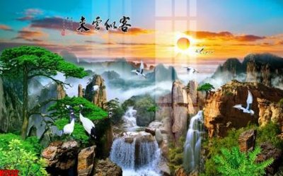 File in lụa File tranh gốc in tranh tường nền tổng hợp H7222 (tân cổ điển) File tranh gốc in tranh tường nền tổng hợp H7222