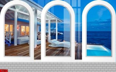 File PSD File tranh gốc in tranh tường nền tổng hợp H7254 (bản gốc) đã tách nền