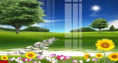 Download file gốc File tranh gốc in tranh tường nền tổng hợp H7260 (in mica) trang trí