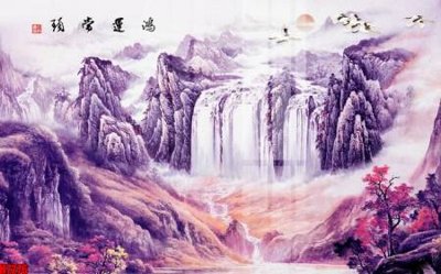 File ảnh gốc File tranh gốc in tranh tường nền tổng hợp H7276 (chuyên in mica)