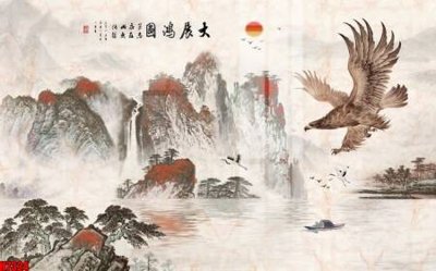 Tải file gốc File tranh gốc in tranh tường nền tổng hợp H7324 (bản PSD) gốc