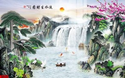 Ảnh mô tả file gốc in mica File tranh gốc in tranh tường nền tổng hợp H7355