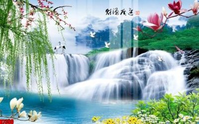 Hình ảnh file gốc in lụa File tranh gốc in tranh tường nền tổng hợp H7390