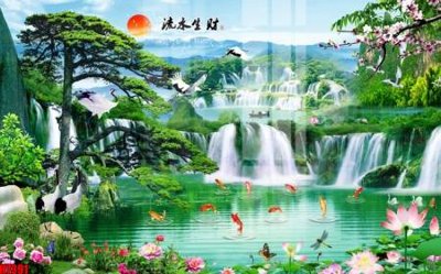 File gốc File tranh gốc in tranh tường nền tổng hợp H7391 (cho in ấn) độc quyền