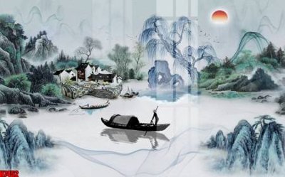 File tranh gốc in trần nhà File tranh gốc in tranh tường nền tổng hợp H7452 3D