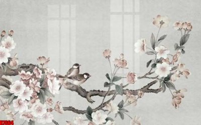 File gốc File tranh gốc tổng hợp tranh nền tường đẹp H7664 (in ấn) không giới hạn