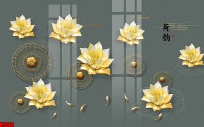 Ảnh gốc File tranh gốc tổng hợp tranh nền tường đẹp H7683 (độ nét cao) in tráng gương