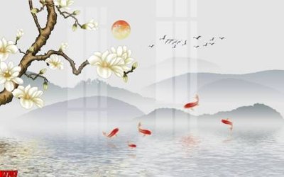 File ảnh gốc File tranh gốc tổng hợp tranh nền tường đẹp H7707 không vỡ nét