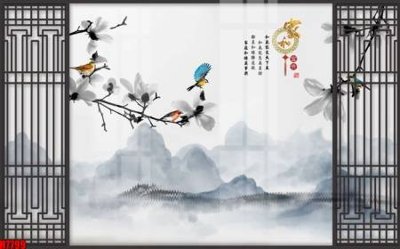 Hình ảnh file gốc File tranh gốc tổng hợp tranh nền tường đẹp H7799 cho in UV