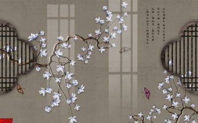 File tranh File tranh gốc tổng hợp tranh nền tường đẹp H7957 (bản gốc) in lụa 5D