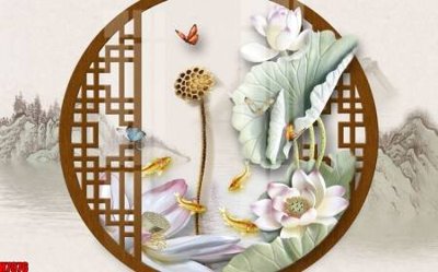 Download file gốc File tranh gốc tổng hợp tranh nền tường đẹp H7976 (in lụa) hoa lá