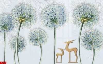 File tranh PSD File tranh gốc tổng hợp tranh nền tường đẹp H7977 chất lượng cao