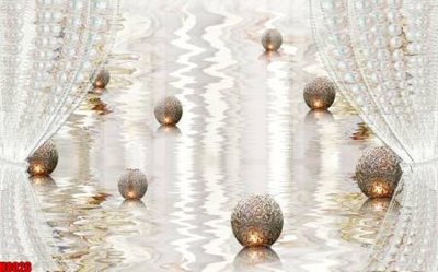 Hình ảnh file gốc in trần nhà File tranh gốc tổng hợp tranh nền tường đẹp H8026