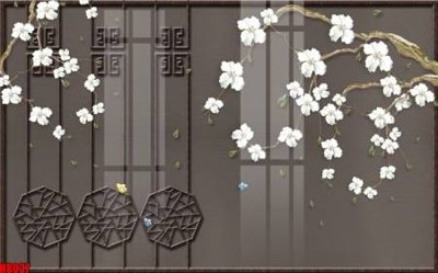 File tranh File tranh gốc tổng hợp tranh nền tường đẹp H8037 (gốc) in trên kính