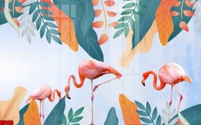 File gốc File tranh gốc tổng hợp tranh nền tường đẹp H8143 cho in ấn và thiết kế