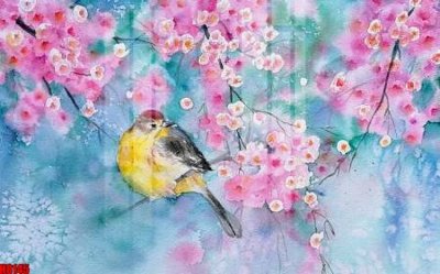 File in trần File tranh gốc tổng hợp tranh nền tường đẹp H8145 (bản gốc) hoa văn