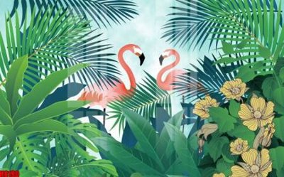 File tranh File tranh gốc tổng hợp tranh nền tường đẹp H8190 (file gốc) chủ đề phong thủy