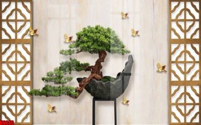 Tải file File tranh gốc tổng hợp tranh nền tường đẹp H8243 (PSD) cho in ấn quảng cáo