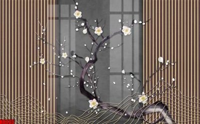 File gốc File tranh gốc tổng hợp tranh nền tường đẹp H8335 (PNG) không nền chất lượng