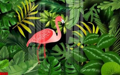 File tranh gốc in trần nhà File tranh gốc tổng hợp tranh nền tường đẹp H8410 3D