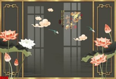 File gốc File tranh gốc tổng hợp tranh nền tường đẹp H8458 (in 3D) cho trang trí