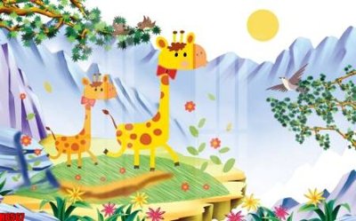 File PSD File tranh gốc tổng hợp tranh nền tường đẹp H8567 (chất lượng in ấn)