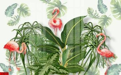 Hình ảnh file gốc in trần nhà File tranh gốc tổng hợp tranh nền tường đẹp H8583