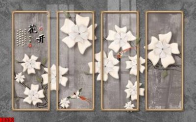 Tải file gốc File tranh gốc tổng hợp tranh nền tường đẹp H8593 (in không vỡ ảnh)