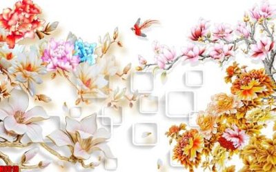 Tải file File tranh gốc tổng hợp tranh nền tường đẹp H8619 (gốc) làm file thiết kế