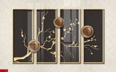 Tải file File tranh gốc tổng hợp tranh nền tường đẹp H8622 (gốc) làm tranh treo tường