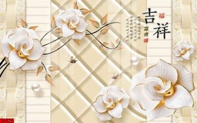 File gốc File tranh gốc tổng hợp tranh nền tường đẹp H8629 (in lụa) tranh phong thủy