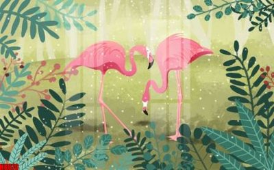 File gốc in ấn File tranh gốc tổng hợp tranh nền tường đẹp H8670 chất lượng vượt trội