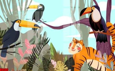 Tải file gốc File tranh gốc tổng hợp tranh nền tường đẹp H8680 (in khổ lớn) không vỡ