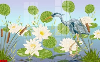 File gốc File tranh gốc tổng hợp tranh nền tường đẹp H8699 (in mica) cắt laser