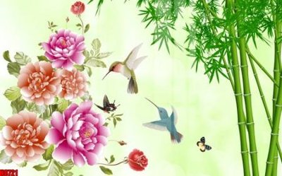 File gốc in tráng gương File tranh gốc tổng hợp tranh nền tường đẹp H8721 chi tiết