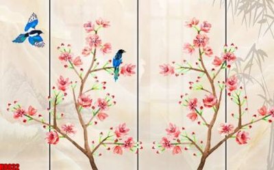 Tải file File tranh gốc tổng hợp tranh nền tường đẹp H8832 (gốc) làm tranh treo tường