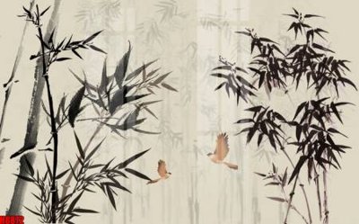 File gốc File tranh gốc tổng hợp tranh nền tường đẹp H8872 (in lụa) tranh thuận buồm