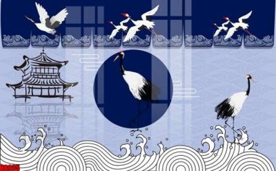 File gốc in ấn File tranh gốc tổng hợp tranh nền tường đẹp H8935 độ phân giải cao