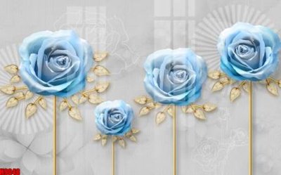 File in mica File tranh gốc tổng hợp tranh nền tường đẹp H9048 (bản gốc) làm vách ngăn