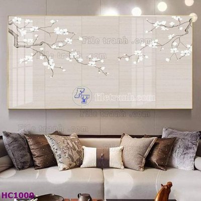 Tải file File tranh hoa và chim tối giản trung quốc HC1000 (ảnh gốc) file AI/EPS