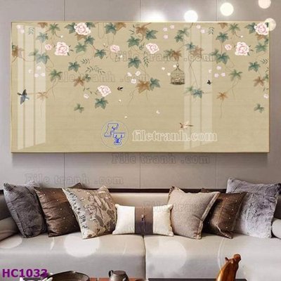 Tải file File tranh hoa và chim tối giản trung quốc HC1033 (gốc) chủ đề tôn giáo