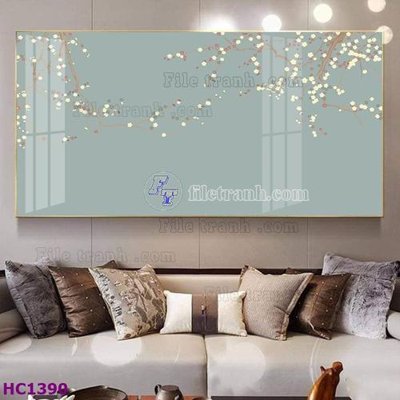 File tranh File tranh hoa và chim tối giản trung quốc HC1390 (ảnh gốc) độ nét vượt trội
