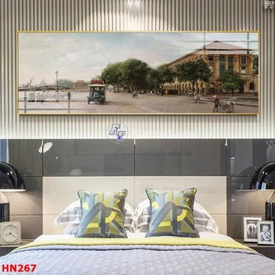 File tranh File tranh phố cổ hà nội xưa HN267 (gốc) chủ đề tĩnh vật