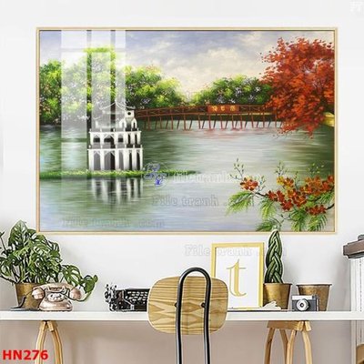 Tải file File tranh phố cổ hà nội xưa HN276 (gốc) làm file in ấn