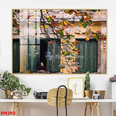 File gốc File tranh phố cổ hà nội xưa HN292 (ảnh chi tiết) để in ấn