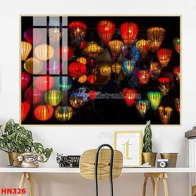 File gốc File tranh phố cổ hà nội xưa HN326 (dành cho trang trí nội thất)