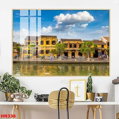 Tải file tranh File tranh phố cổ hà nội xưa HN336 (gốc) tại Filetranh.com