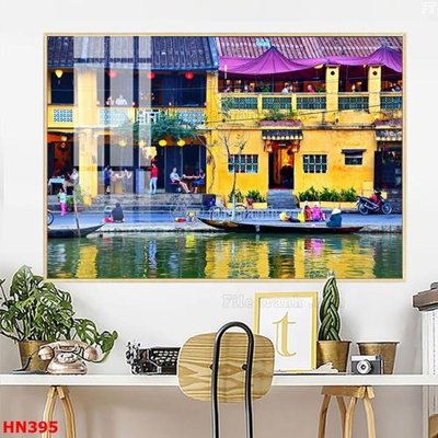 Tải file gốc File tranh phố cổ hà nội xưa HN395 (bản PSD) gốc